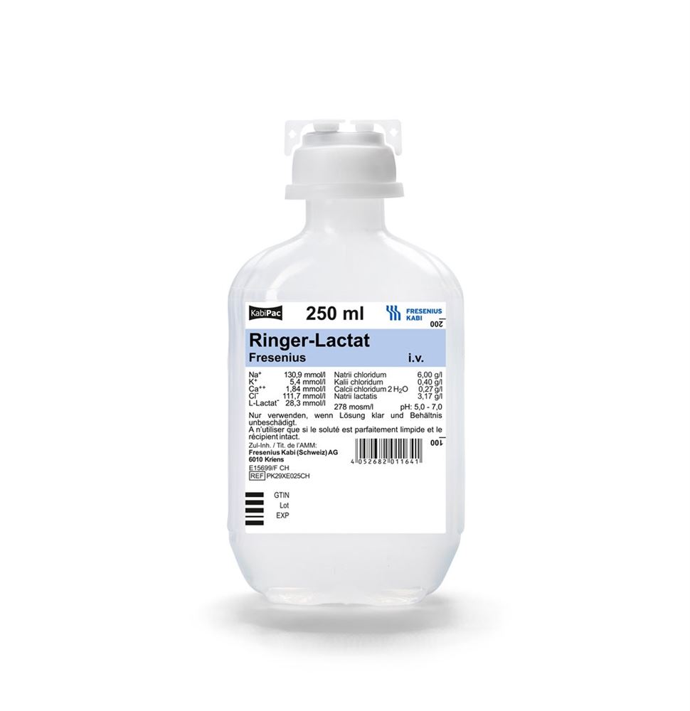 RINGER-LACTAT Fresenius 250ml KabiPac 20 Stk