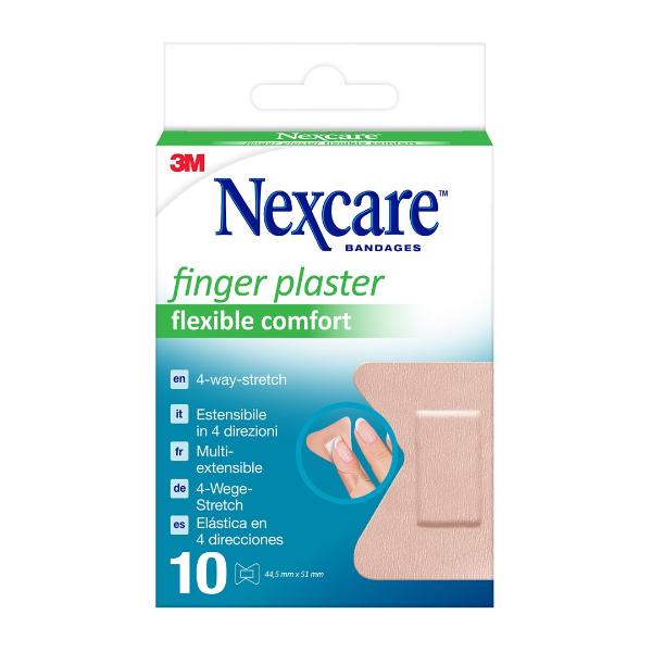 3M NEXCARE Fingerpflast Comfort 4.45x5.1cm 10 Stk