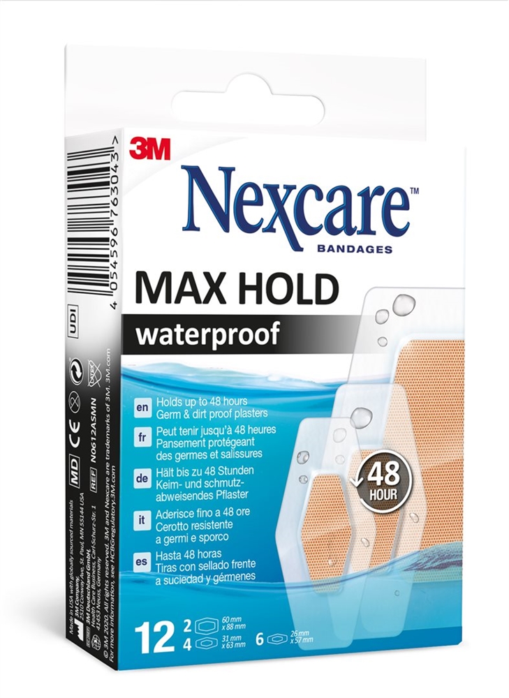 3M NEXCARE MaxHold 3 Grössen ass 12 Stk