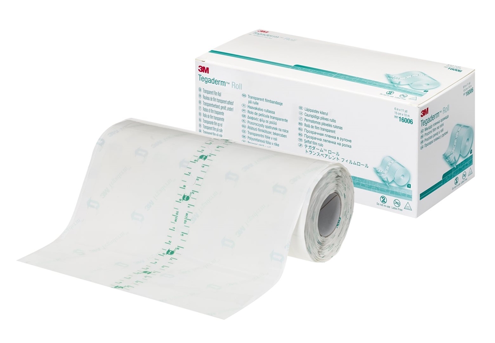 3M TEGADERM ROLL Wundverband 15cmx10m transp