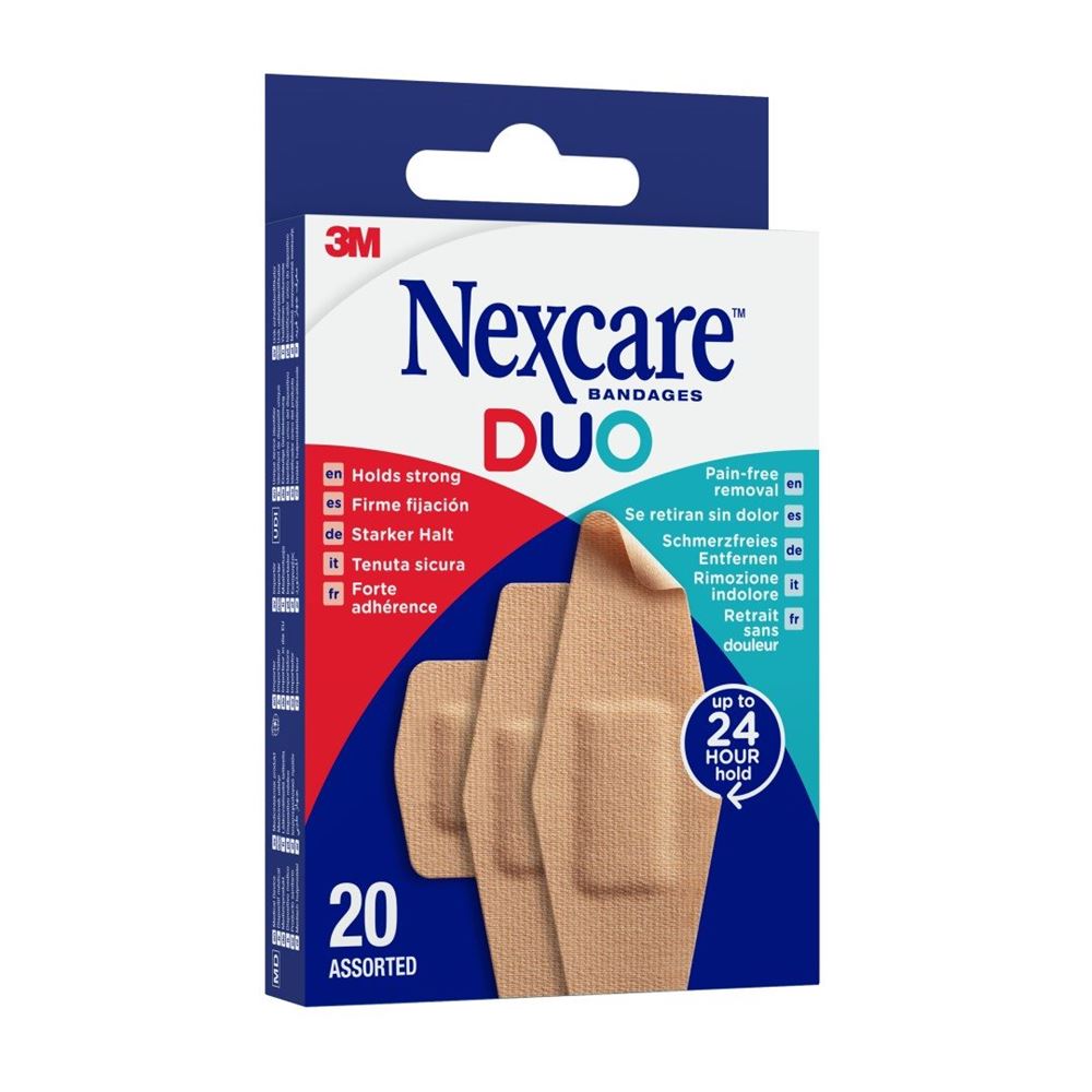 3M NEXCARE Pflaster Duo assortiert 20 Stk