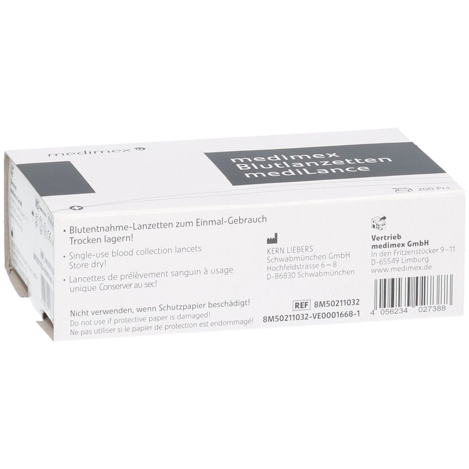 MEDIMEX Blutlanzetten steril 200 Stk