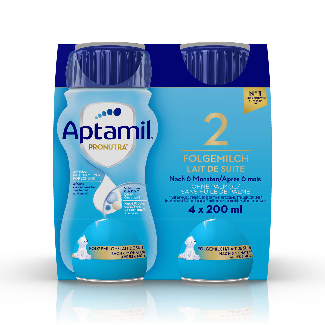 APTAMIL 2 PB DE 4 x 200 ml