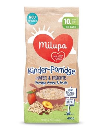 MILUPA Porridge mit Hafer und Früchten 10M 400 g