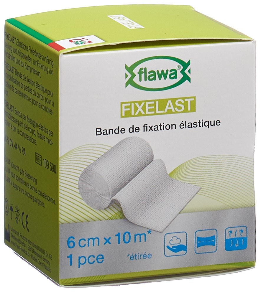 FLAWA Fixelast Fixierbinde 6cmx10m