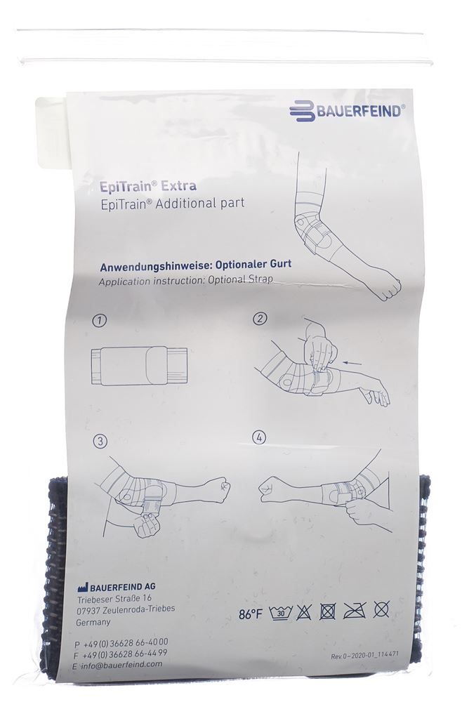 BAUERFEIND EpiTrain Gurt Gr3 tit