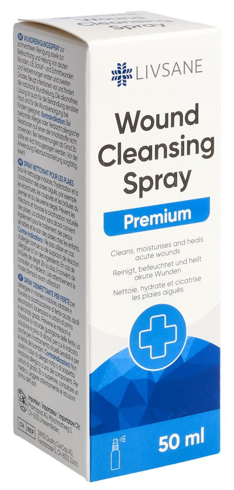 LIVSANE Wundreinigungsspray 50 ml