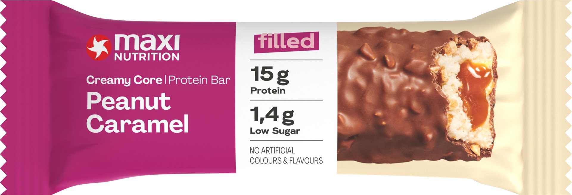 MAXI NUTRITION CC Prot Riegel Peanut Caramel 45 g