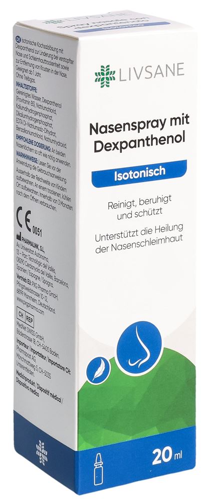 LIVSANE Nasenspray mit Dexpanthenol 20 ml