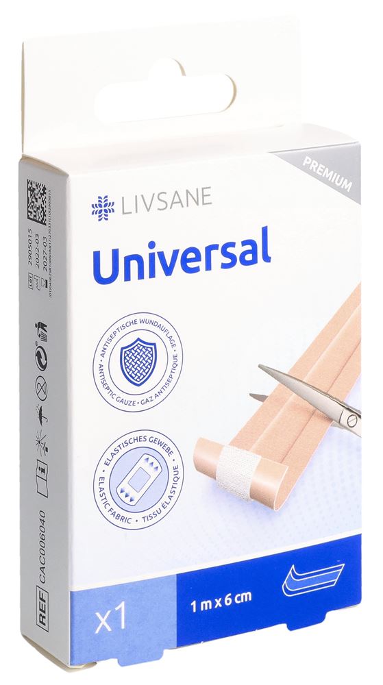 LIVSANE Premium Univer Pflaster 1mx6cm
