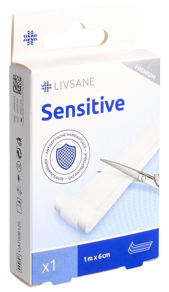 LIVSANE Premium Sensi Pflaster 1mx6cm