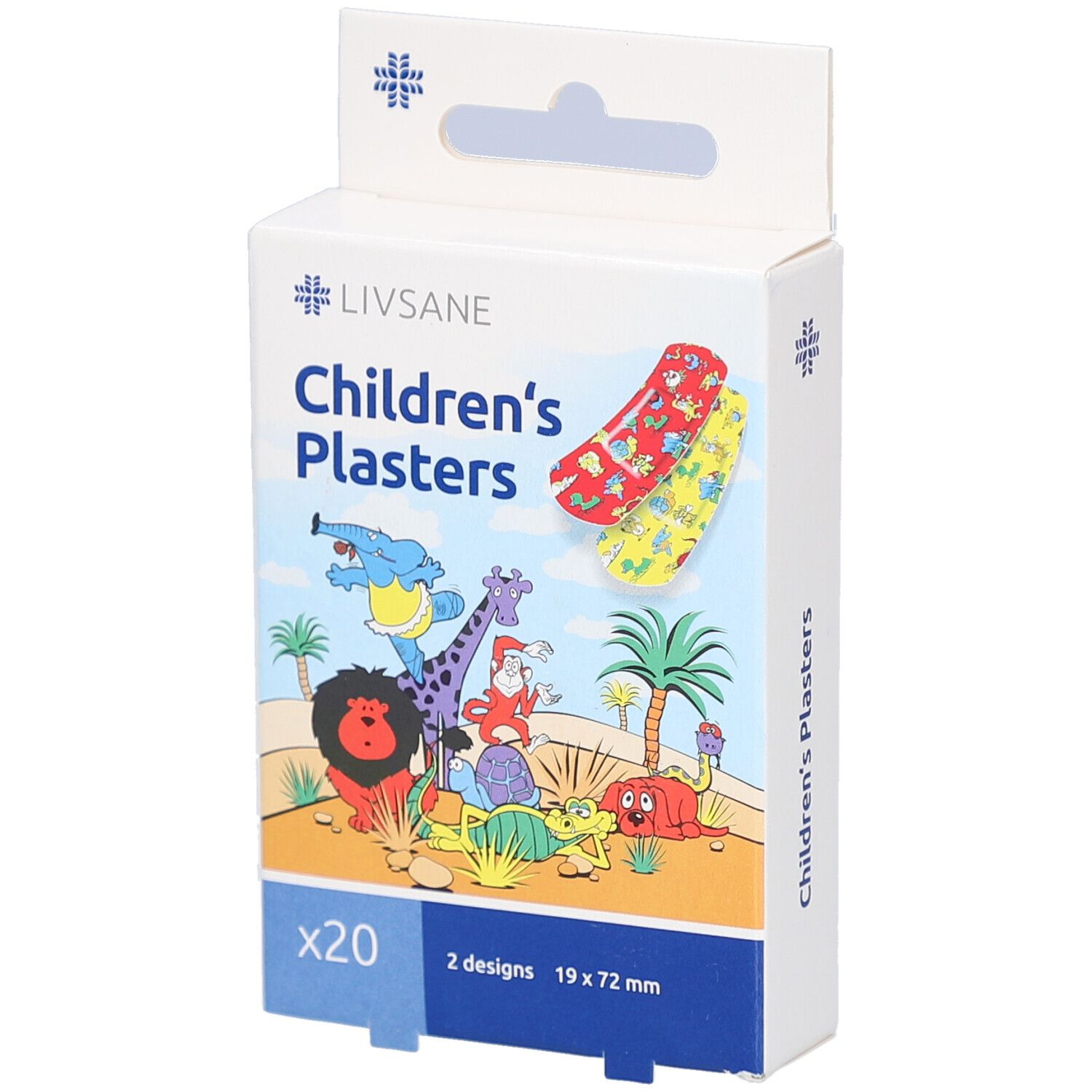 LIVSANE Kinderpflaster Funny Animals 20 Stk