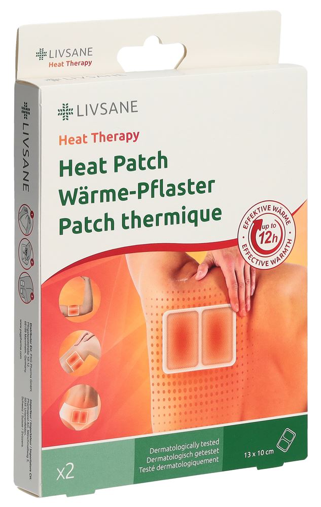 LIVSANE Wärme-Pflaster 2 Stk