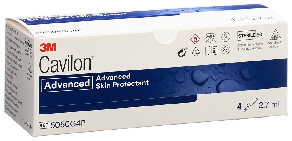 3M CAVILON Advanced Hautschutz Appl 4 x 2.7 ml