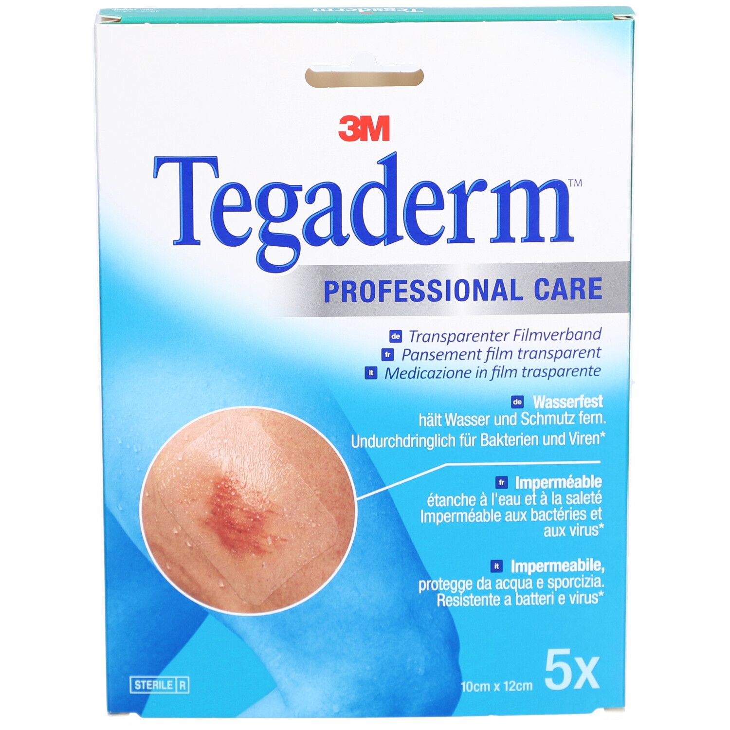 3M TEGADERM FILM Transparentverb 10x12cm (n) 5 Stk