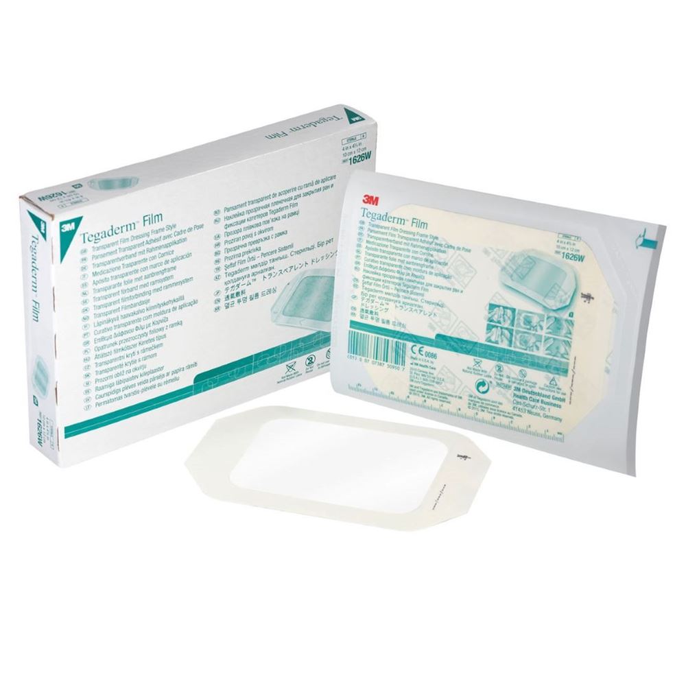 3M TEGADERM FILM Transparverb 10x12cm 50 Stk