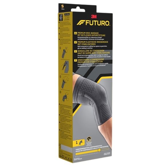 3M FUTURO Premium Knie-Bandage S seitl Unterstütz