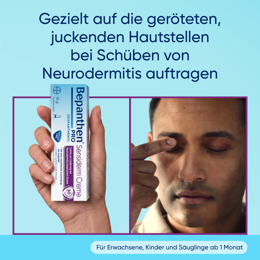 BEPANTHEN PRO Sensiderm Creme Tb 15 g