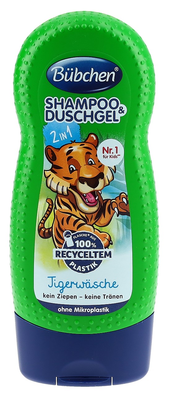 BÜBCHEN Kids 2 in 1 Tigerwäsche Fl 230 ml