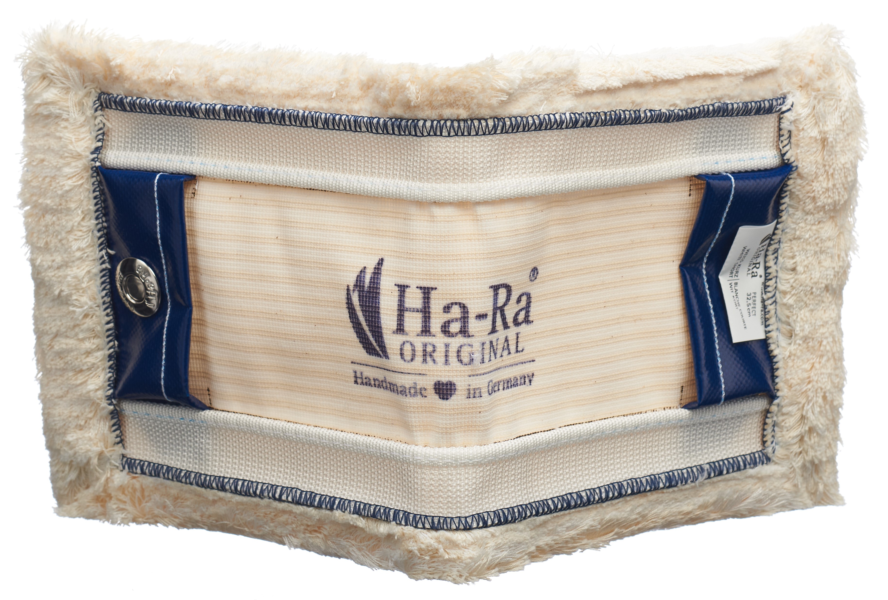 HA-RA Boden-Faser 32.5cm weiss kurz