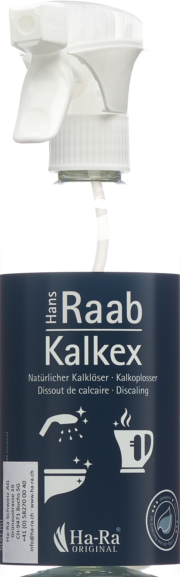 HA-RA Kalkex 500ml Sprühflasche leer