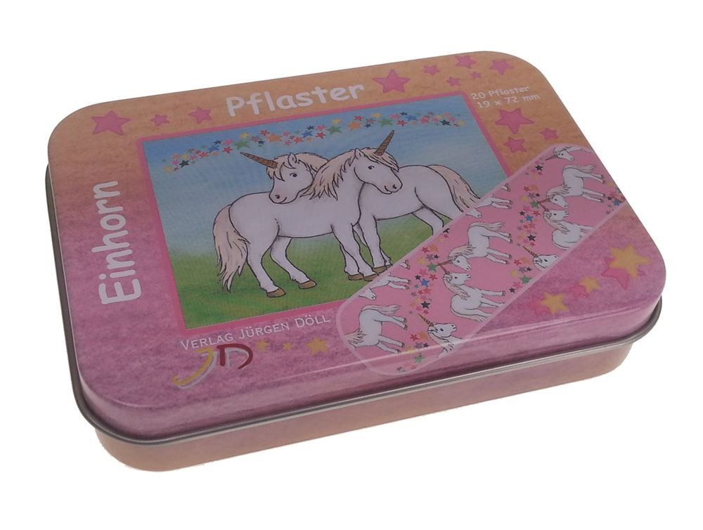 DÖLL Heftpflaster 19x72mm Einhorn 20 Stk
