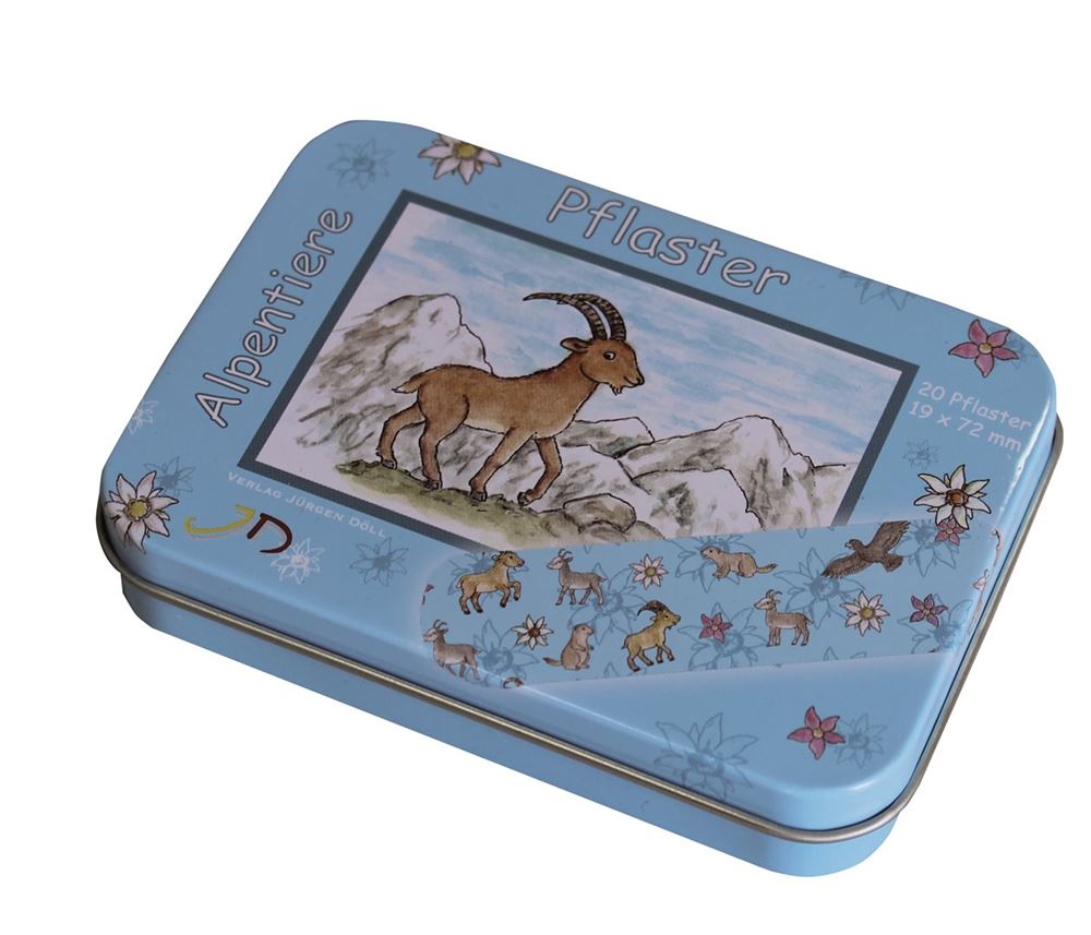 DÖLL Heftpflaster 19x72mm Alpentiere 20 Stk