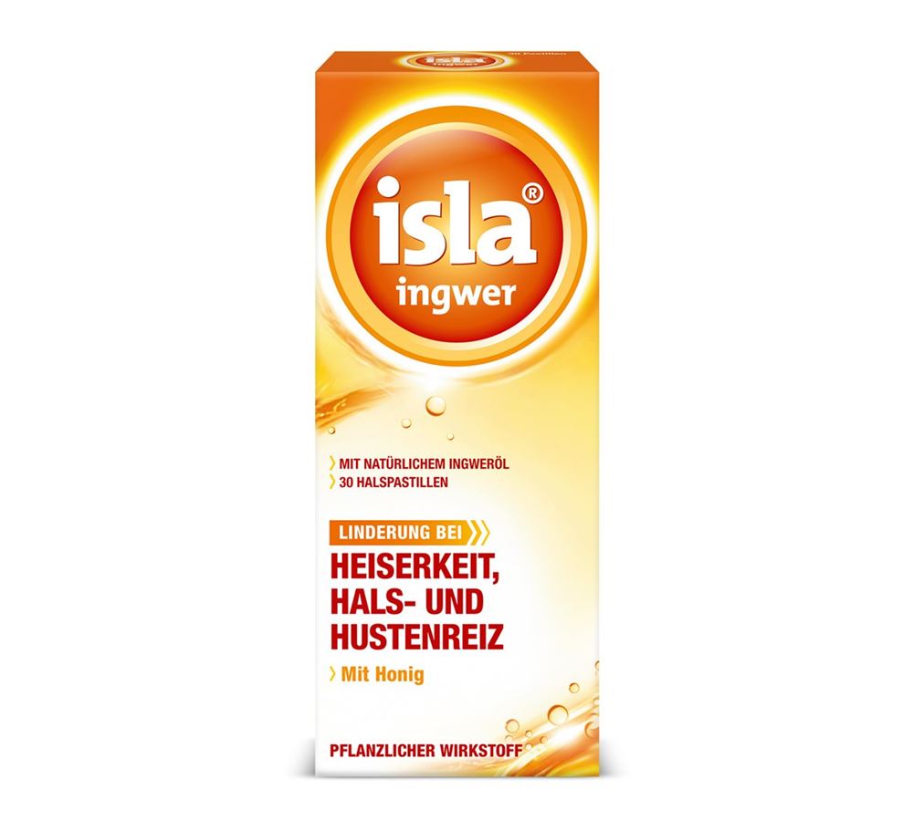 ISLA Ingwer Pastillen 30 Stk