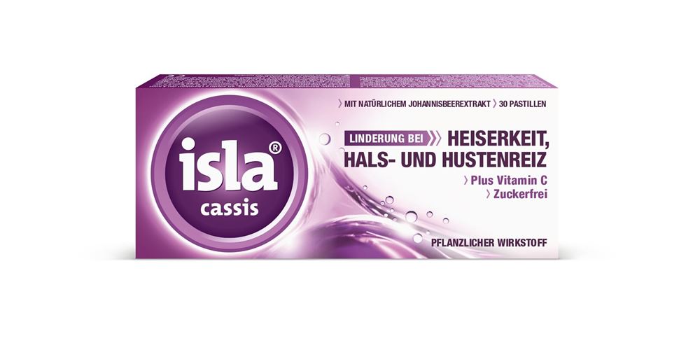 ISLA Cassis Pastillen 30 Stk