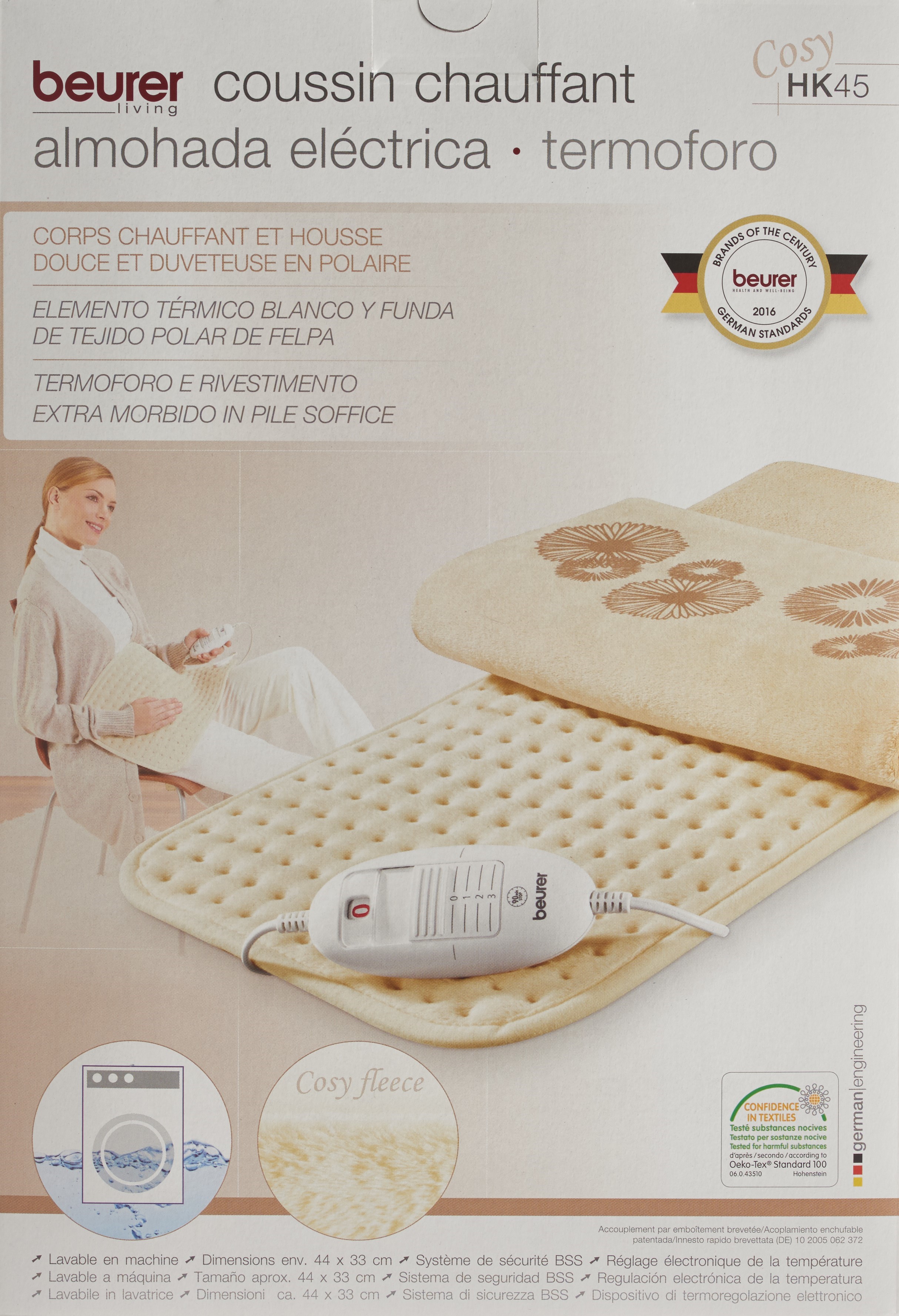 BEURER Heizkissen HK 45 Cosy