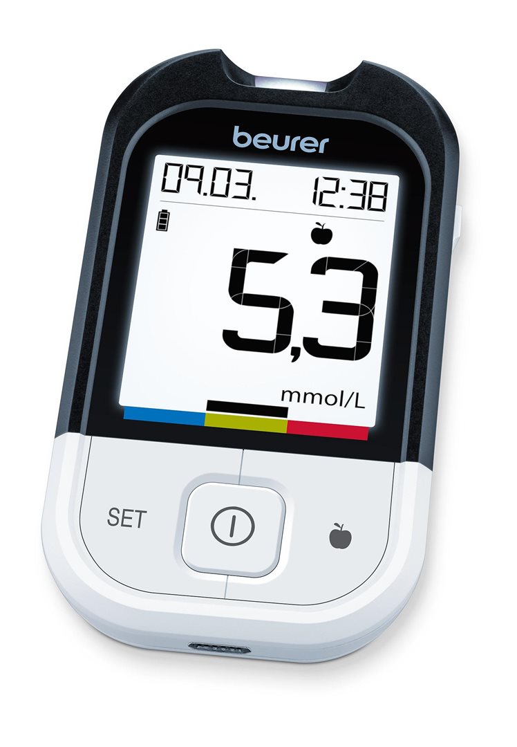 BEURER Blutzuckermessgerät GL48 mmol/L
