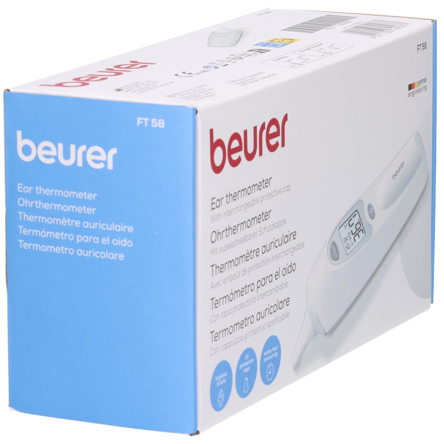 BEURER Ohrthermometer FT 58 Infrarot