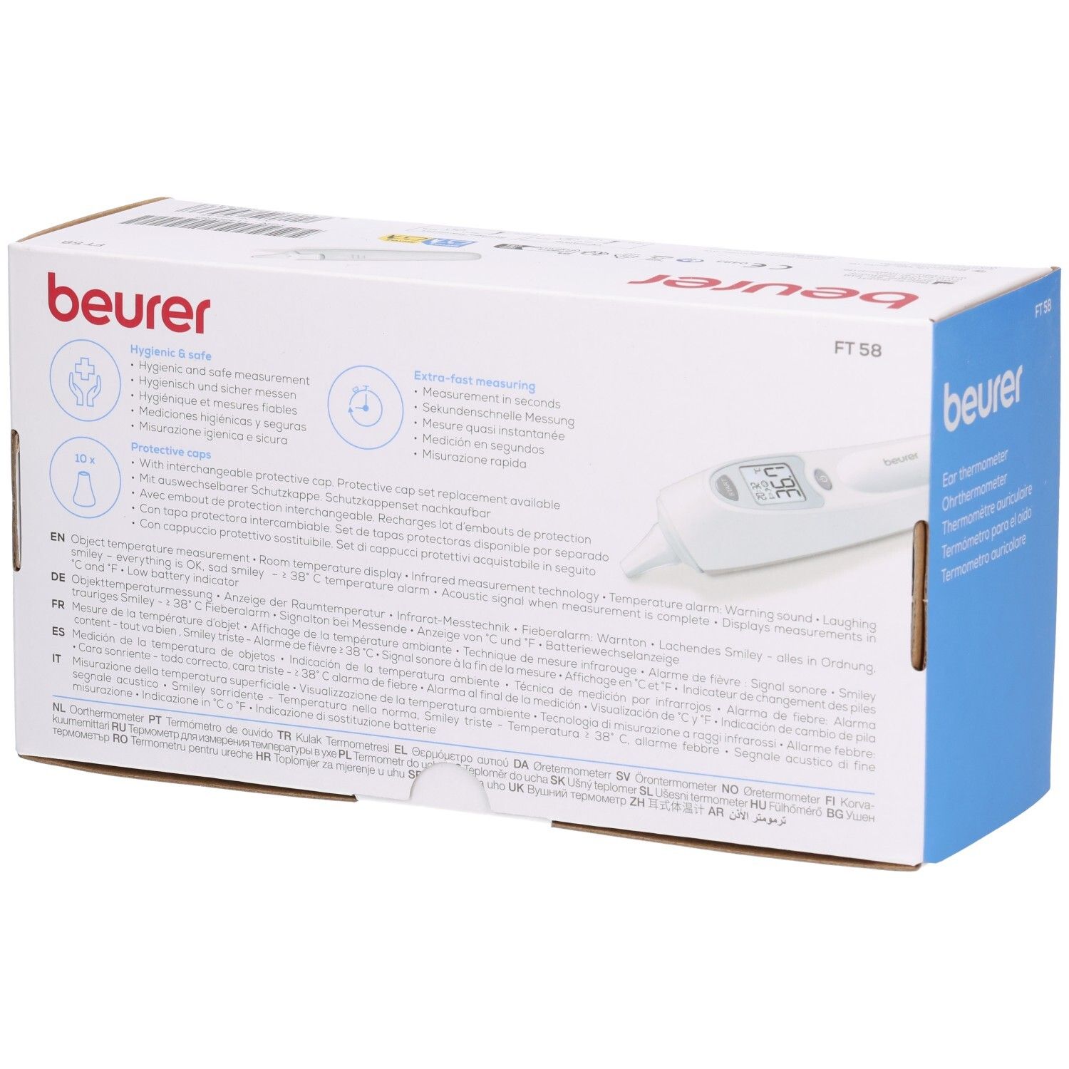 BEURER Ohrthermometer FT 58 Infrarot