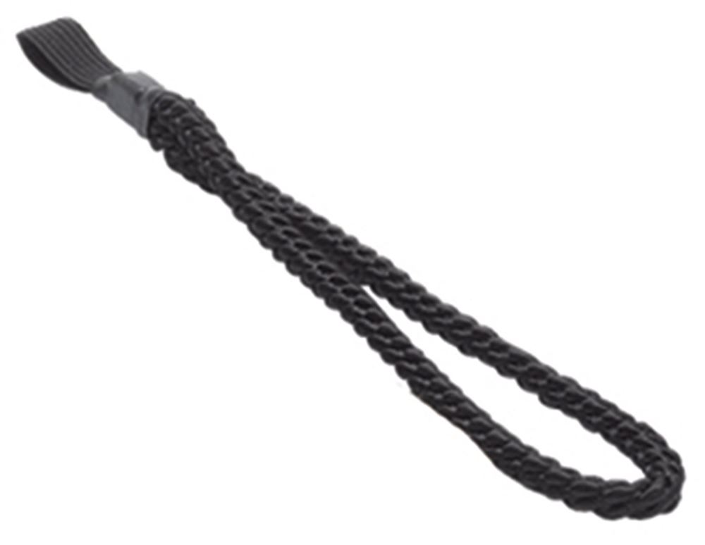 OSSENBERG Stockschlaufe mit Gummiband schwarz