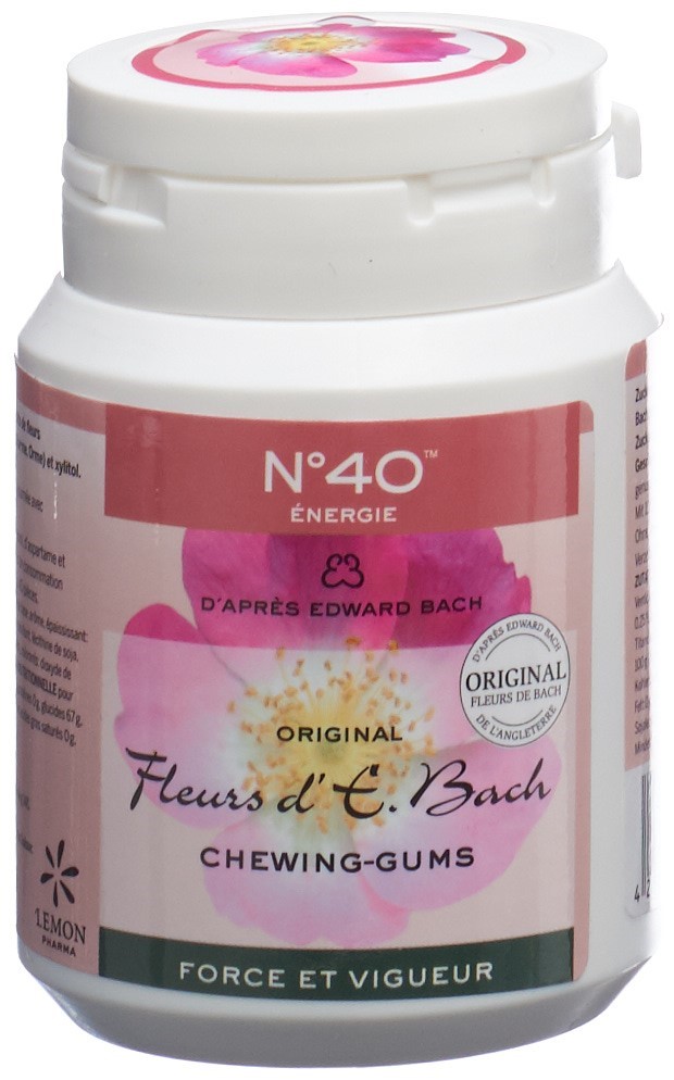 LEMON PHARMA Dr Bach Kaugummi Energie Ds 60 g