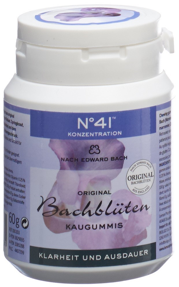 LEMON PHARMA Dr Bach Kaugummi Konzentrati Ds 60 g