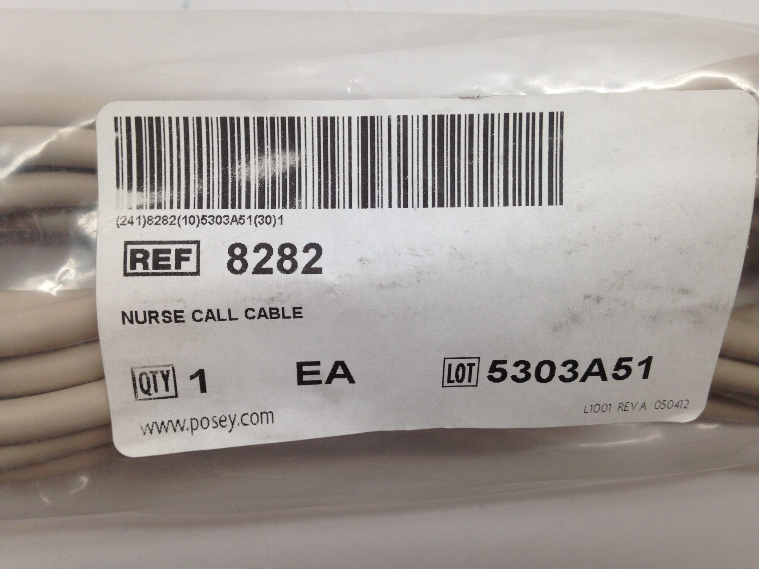 92172B NURSE CALL CABLE BEDSIDE SPO2X1