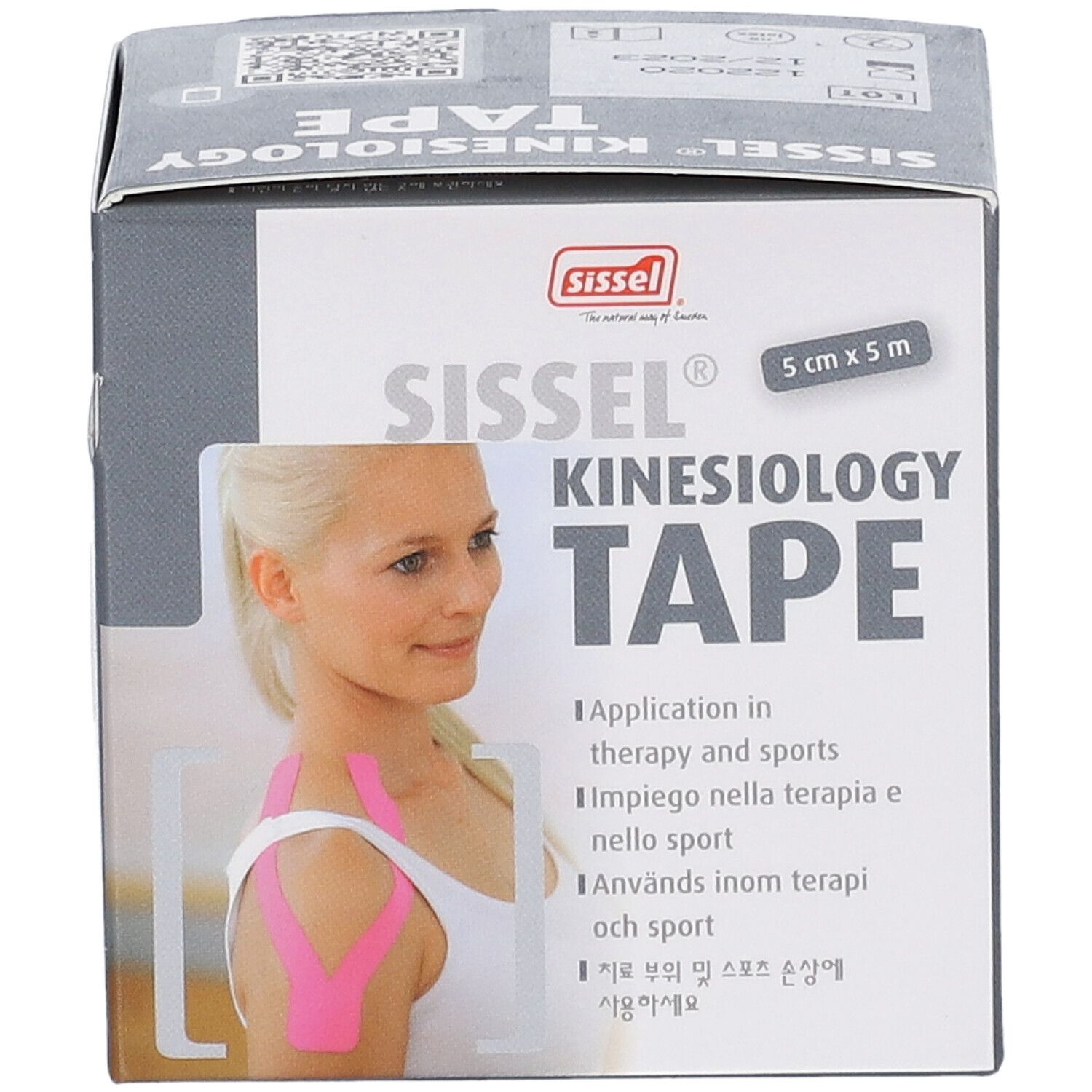 SISSEL Kinesiology Tape 5cmx5m pink