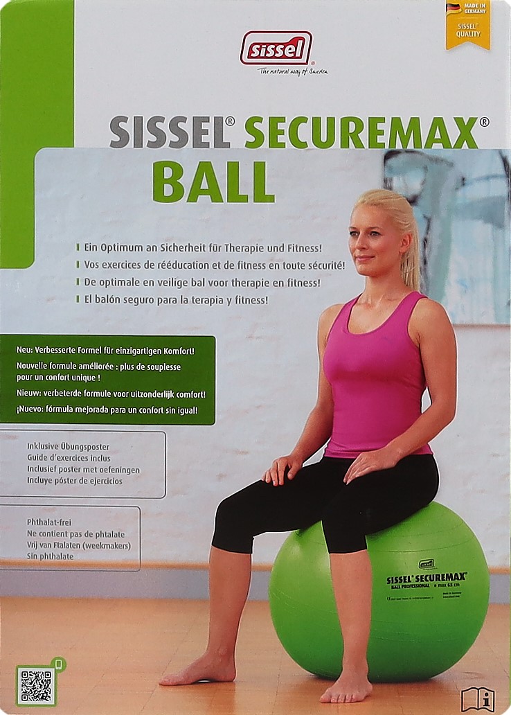 SISSEL Securemax Ball 65cm blau lila
