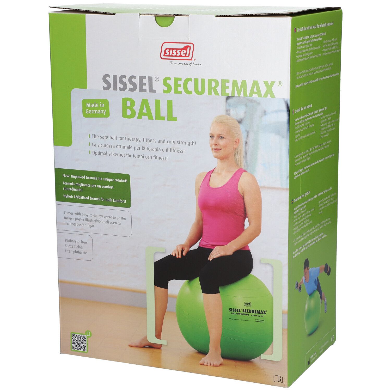 SISSEL Securemax Ball 65cm silber