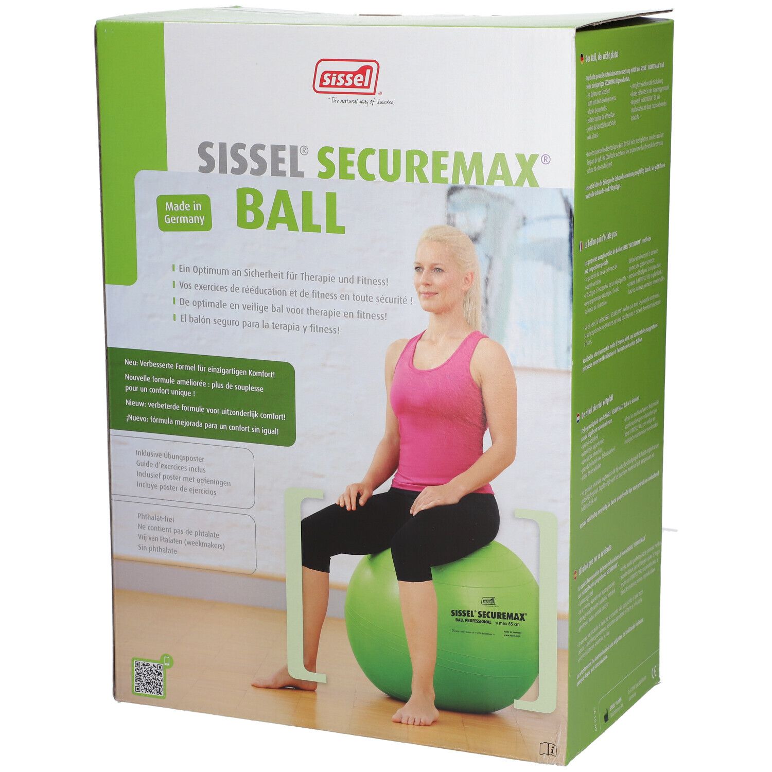 SISSEL Securemax Ball 65cm silber