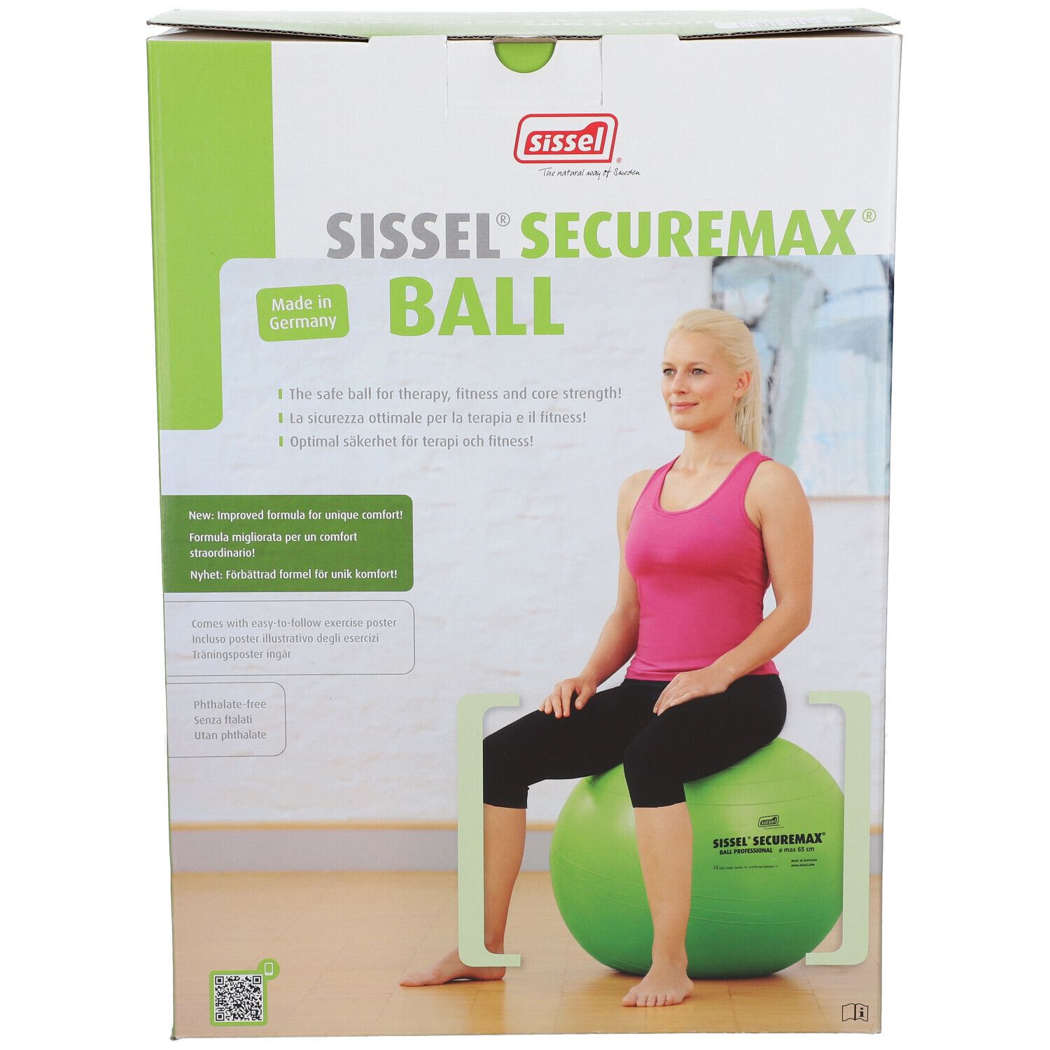 SISSEL Securemax Ball 65cm silber