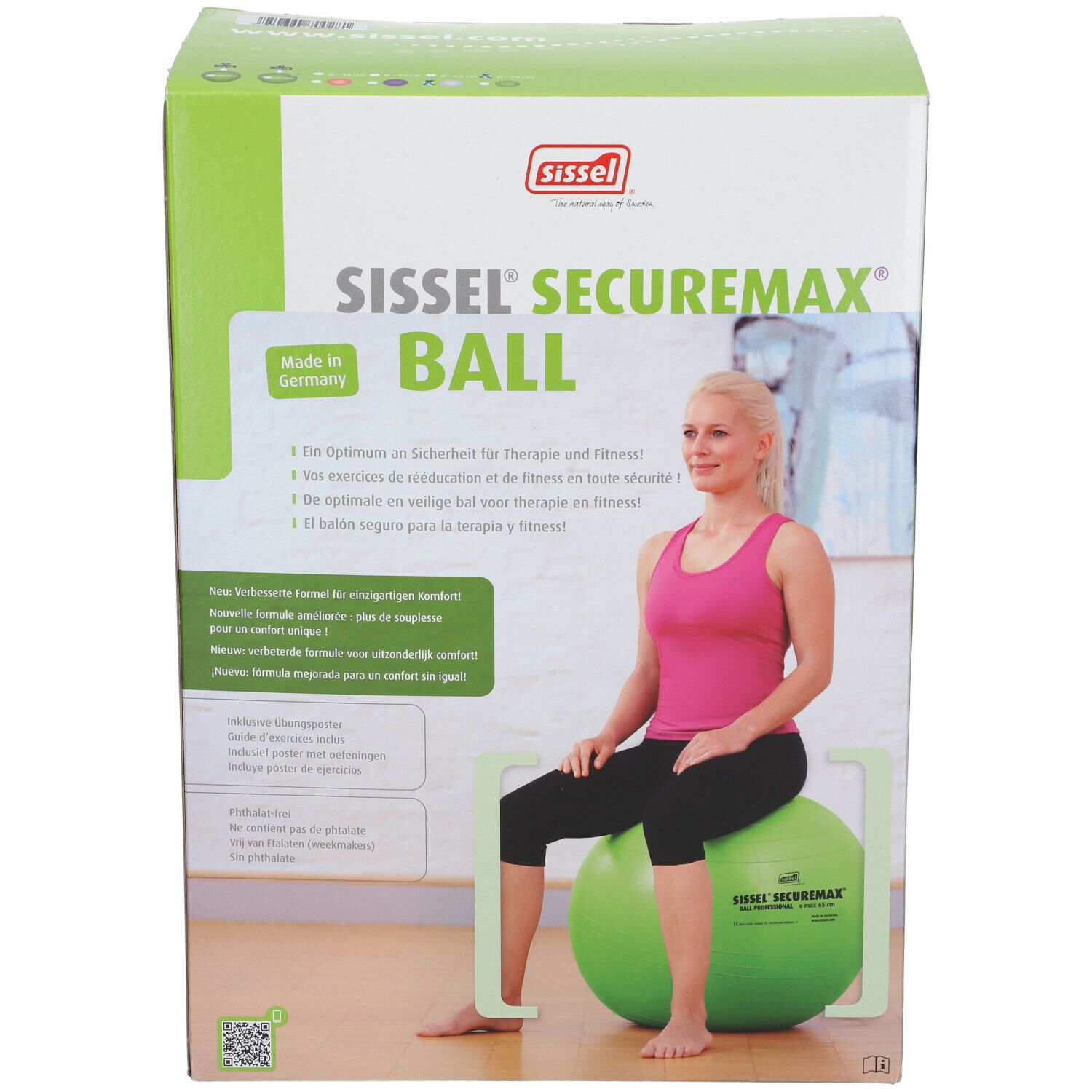 SISSEL Securemax Ball 75cm silber
