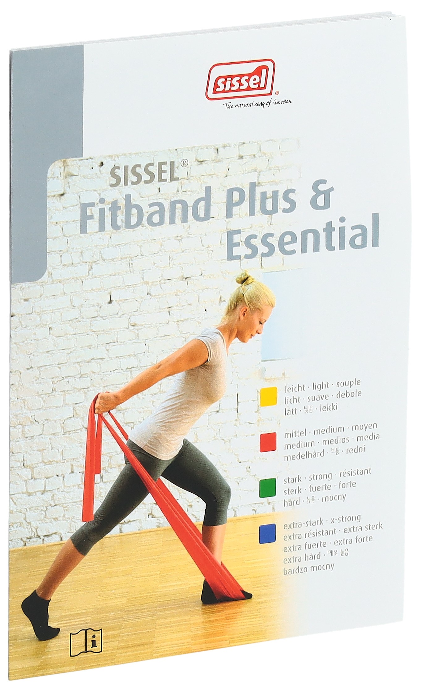 SISSEL Fitband 7.5cmx2m gelb leicht