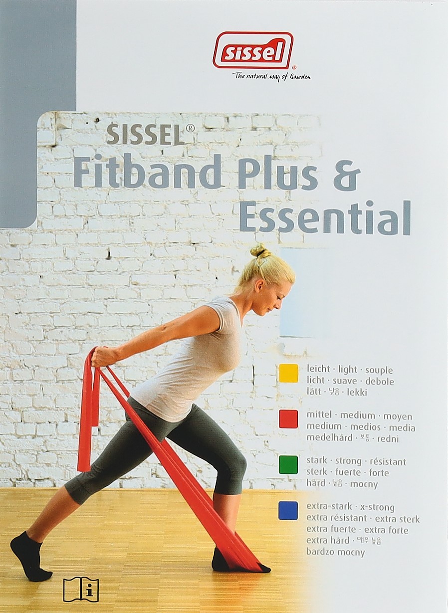 SISSEL Fitband 7.5cmx2m gelb leicht