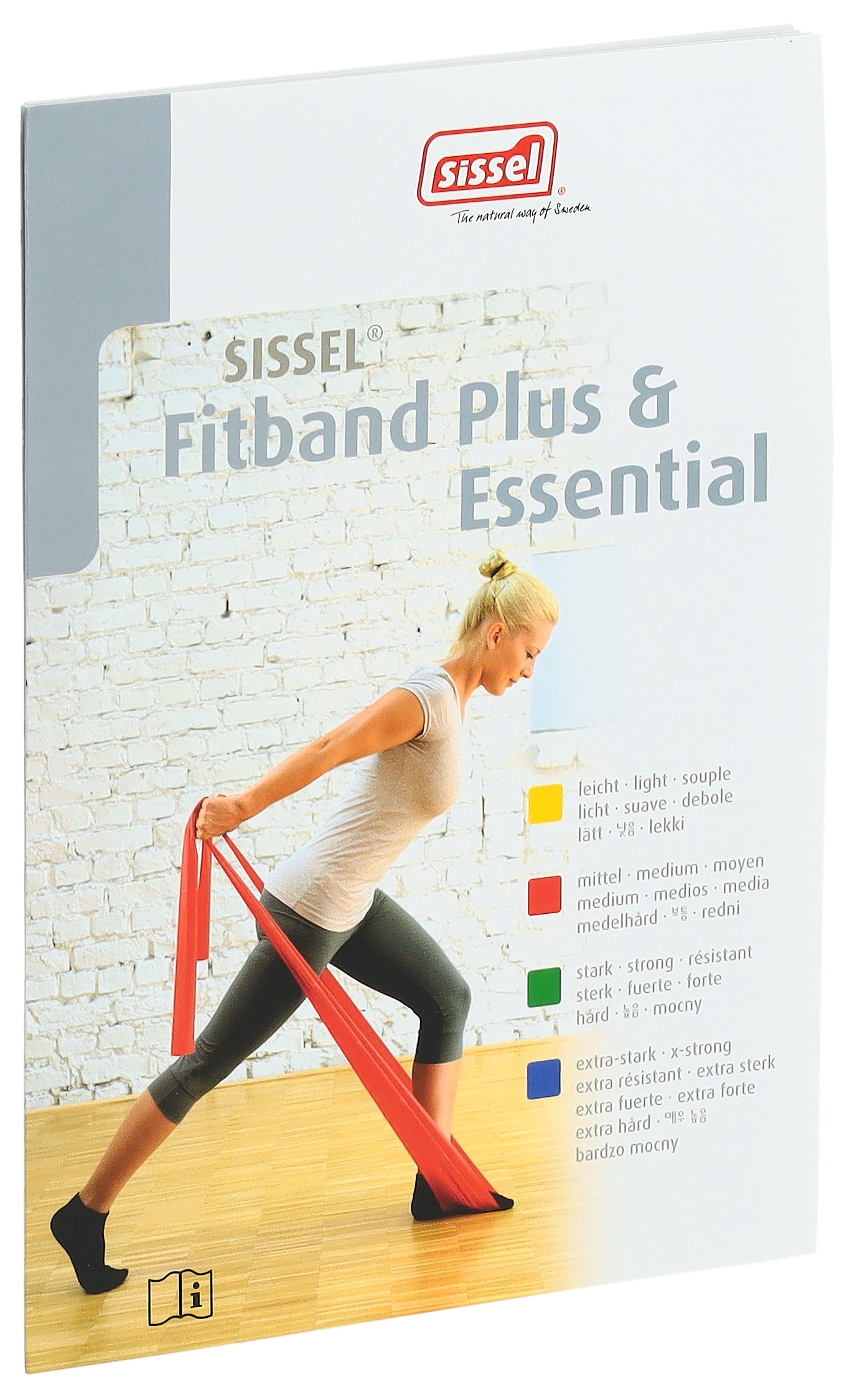 SISSEL Fitband 7.5cmx2m grün stark