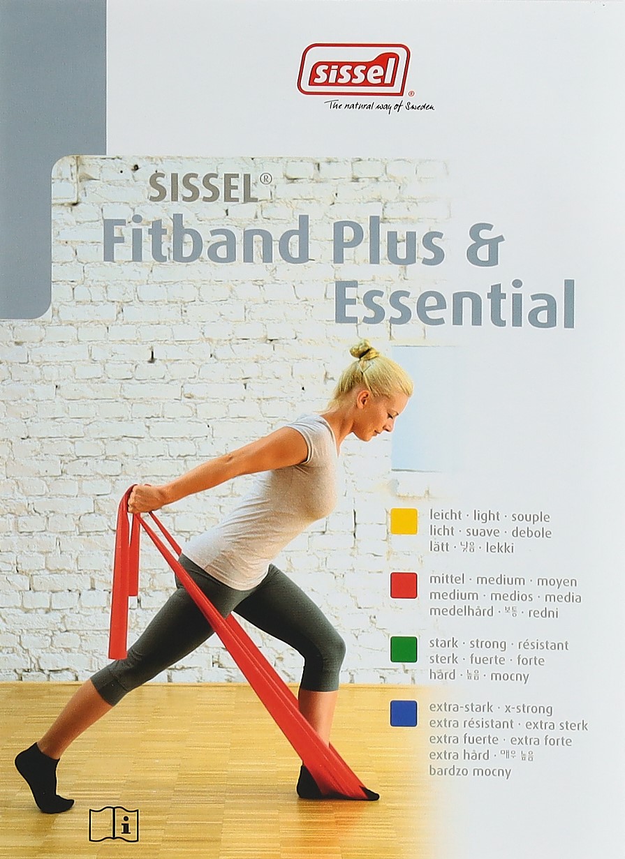 SISSEL Fitband 7.5cmx2m grün stark