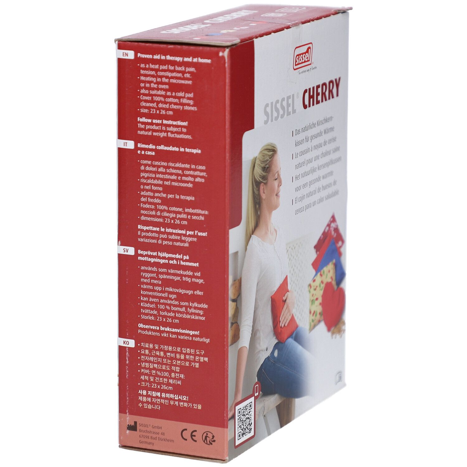 SISSEL Cherry 23x26cm blau