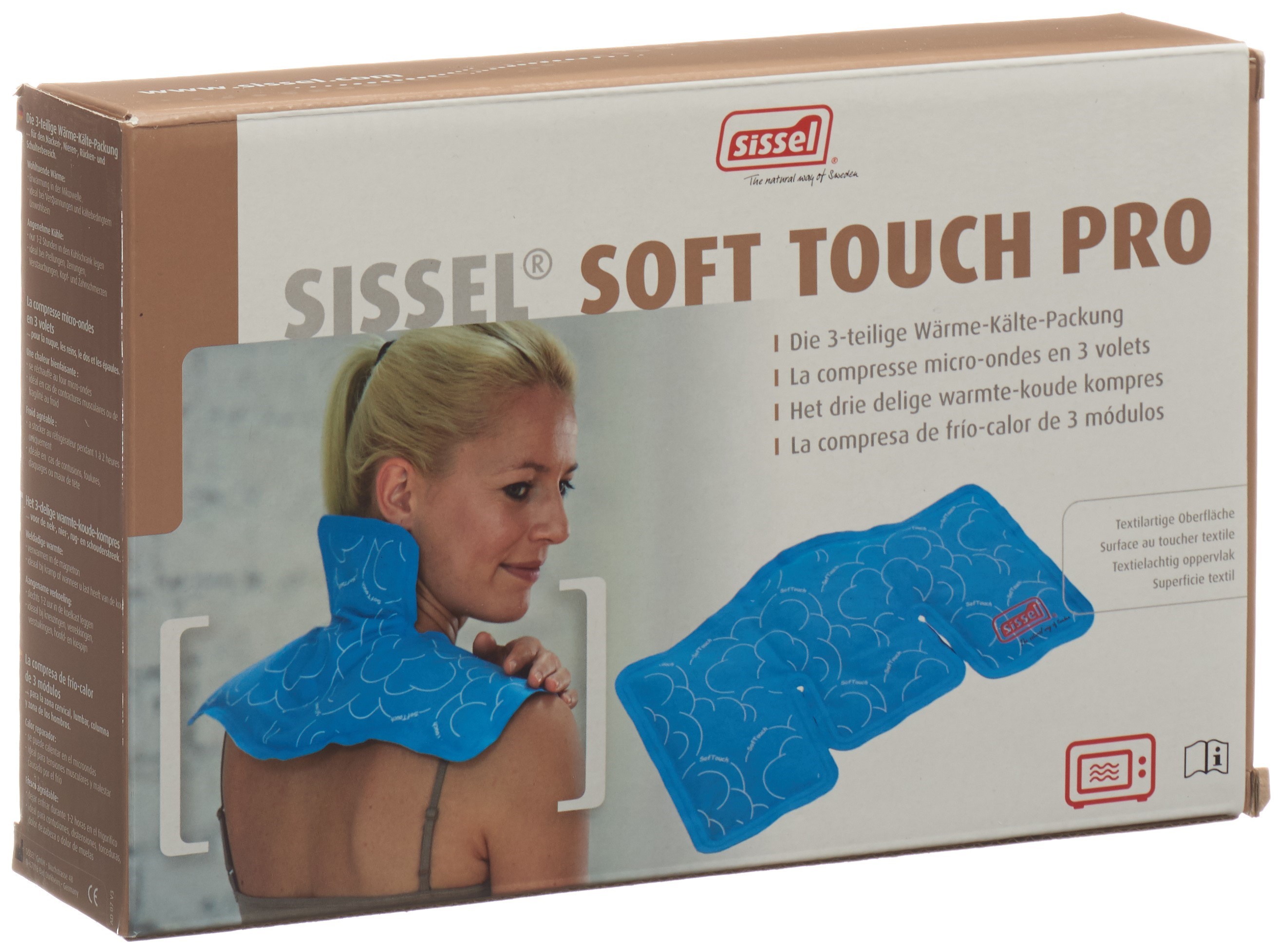 SISSEL Soft Touch Pro Kälte Wärmepack dreiteilig