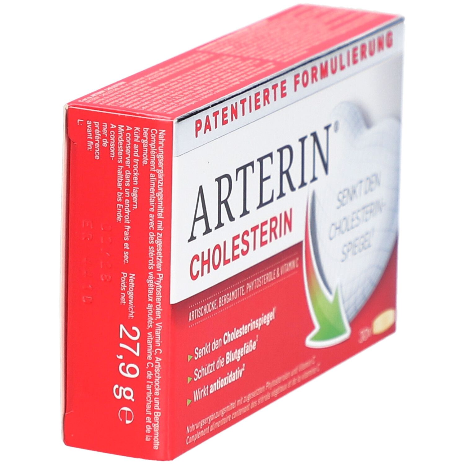 ARTERIN Cholesterin FMC Tabl DACH Blist 30 Stk